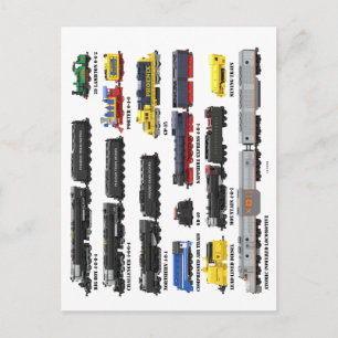 PTW-Zugkollektion Postkarte