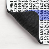 PU 3,14 bis hundert von Stellen Mousepad (Ecke)