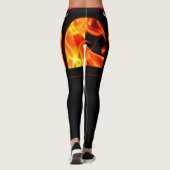 PU-BOMBSHELL hohe" Entwurfs-Leggings "Schenkels Leggings (Rückseite)