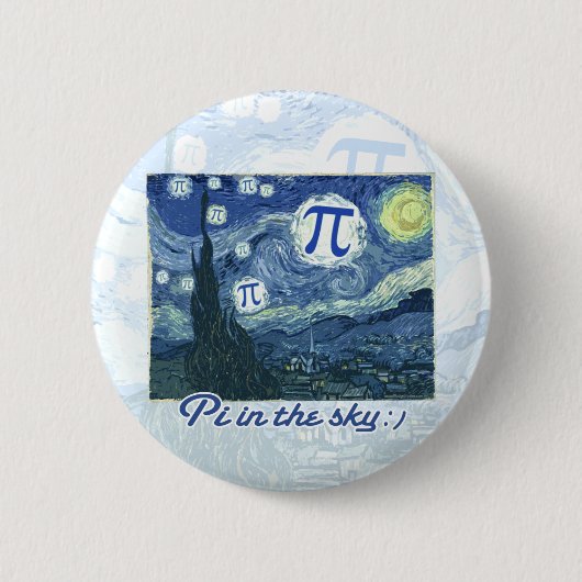 PU im Himmel Button (Vorderseite)
