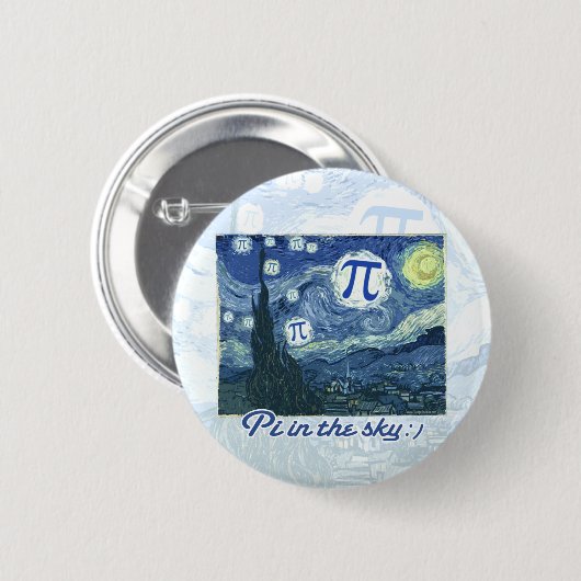 PU im Himmel Button (Vorne & Hinten)