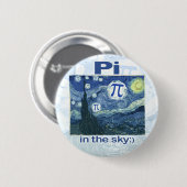 PU im Himmel durch Mudge Studios Button (Vorne & Hinten)