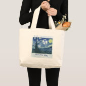 PU in den Himmel-Geschenk-Ideen Jumbo Stoffbeutel (Vorderseite (Produkt))