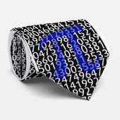 PU-Krawatte - eine Krawatte 3,14 (Gerollt)