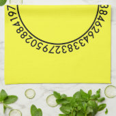 PU-Kreis Geschirrtuch (Gefaltet)