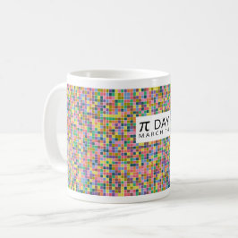 PU-Kunst - PU zur 3,141. Dezimalstelle Kaffeetasse