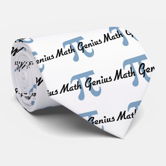 PU: Mathe-Genie Krawatte (Gerollt)