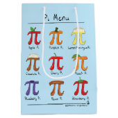 PU-Menü-niedliche Mittlere Geschenktüte (Rückseite)