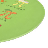 PU-Menü-niedliches Schneidebrett (Ecke)