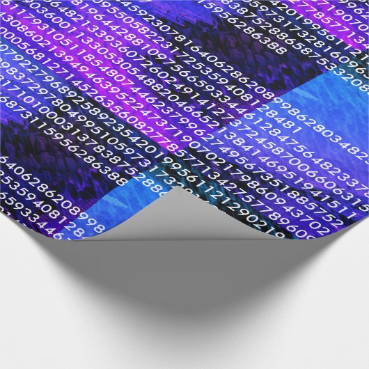 PU-Packpapier Geschenkpapier (Ecke)