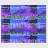 PU-Packpapier Geschenkpapier (Flach)