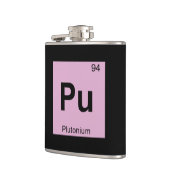 Pu - Plutonium Chemistry Periodic Table Symbol Flachmann (Links)