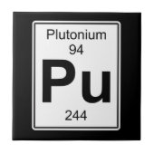 PU - Plutonium Fliese (Vorderseite)