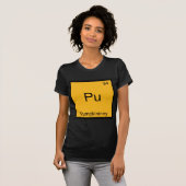Pu - Pumpkininy Funny Chemistry Element Symbol T-Shirt (Vorne ganz)