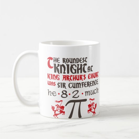 PU-Sir Cumference Kaffeetasse (Links)