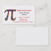 PU-Symbol-Aktions-Malerei-Spritzer Visitenkarte (Vorne/Hinten)