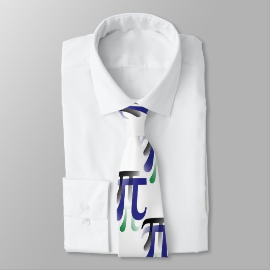 PU-Symbol-Mathe-Krawatte Krawatte (Gebunden)