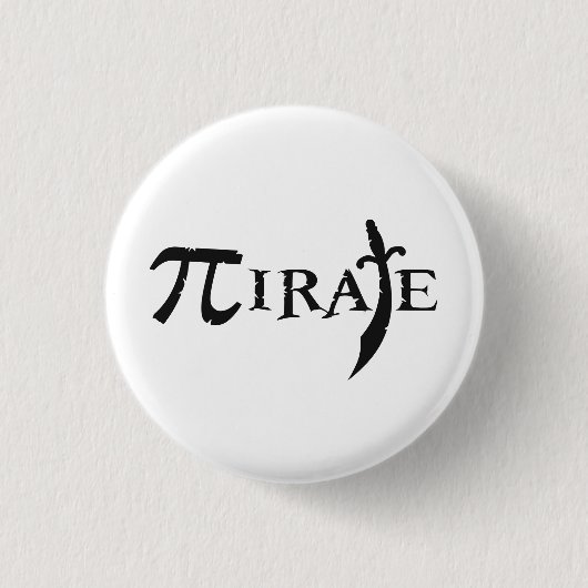 PU-Symbol-Pirat Button (Vorderseite)