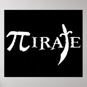 PU-Symbol-Pirat Poster