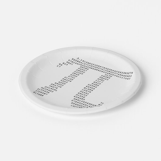 "PU-Tag " Pappteller (Schrägansicht)