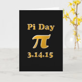 PU-Tagesgruß-Karte 2015 Karte (Gelbe Blume)