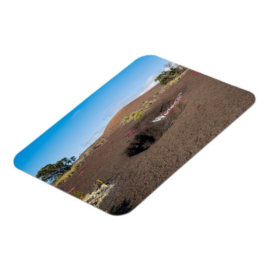 Pu’u pua’i Schlackenkegel entlang des Byron-Felssp Magnet (Linke Seite)