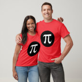 PU und Kreis T-Shirt (Unisex)