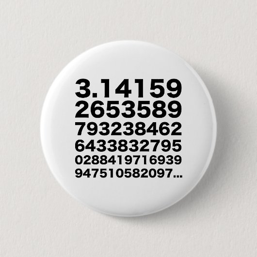 PU-Zahl Button (Vorderseite)