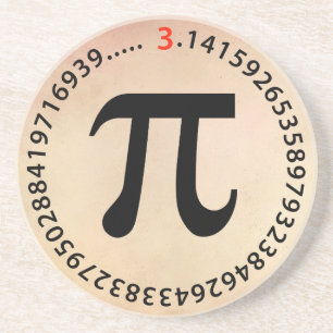 PU-Zahl-Entwurf Getränkeuntersetzer