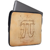 PU-Zahl-Zeichnen Laptopschutzhülle (Vorne Rechts)