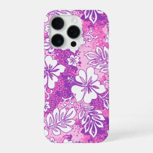 Pua Aloha Hawaiian Herzförmige Hibiskus Rosa iPhone 16 Pro Hülle