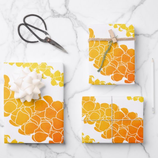 Puakenikeni lei geschenkpapier set (Vorderseite)