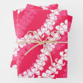 Puakenikeni lei geschenkpapier set (Beispiel)