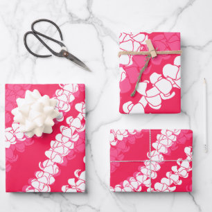 Puakenikeni lei geschenkpapier set