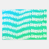 Puakenikeni lei Geschenkpapier Set (Vorderseite 2)