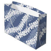 Puakenikeni lei große geschenktüte (Rückseite Schrägansicht)