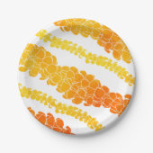 Puakenikeni lei pappteller (Vorderseite)