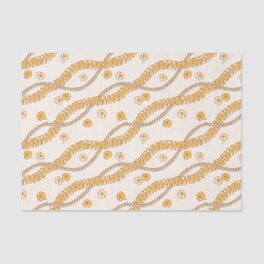 Puakenikeni lei seidenpapier (Vorderseite)