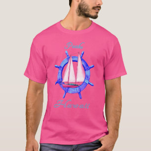 Puako Hawaii Sailboat Segel Vacation Nautical T-Shirt