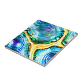 Puau-Muschel - nahtlos wiederholendes Muschelmuste Fliese (Seite)