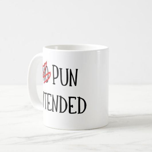 Pub-Absicht, lustige Word-Nerd Kaffee-Tasse Kaffeetasse (Vorderseite Links)