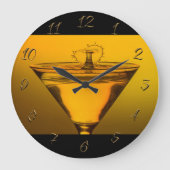 Pub-bar Große Wanduhr (Vorderseite)