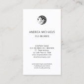 Pub Bar Inn Tavern Bierbläschen Visitenkarte (Rückseite)