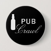 Pub Crawl Beer Day Drinks Button (Vorderseite)