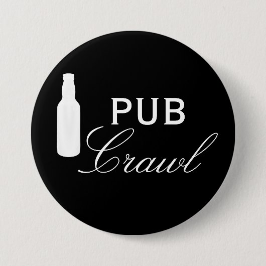 Pub Crawl Beer Day Drinks Button (Vorderseite)
