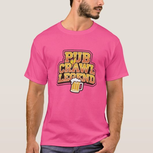 Pub Crawl Legend T-Shirt (Vorderseite)