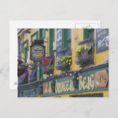Pub, Dingle, Dingle Halbinsel, Landkreis Kerry, Postkarte (Vorne/Hinten)
