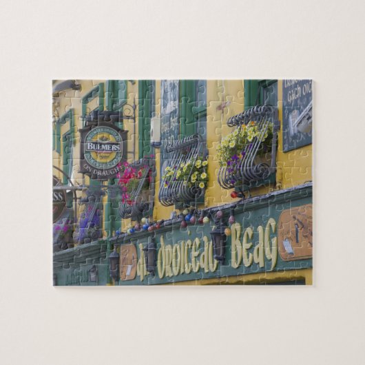 Pub, Dingle, Dingle Halbinsel, Landkreis Kerry, Puzzle (Horizontal)