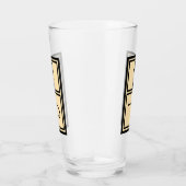 Pub Glas, Bier, Geschenk für ihn, Fischer Glas (Rechts)