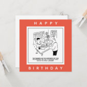 Pub Meetings und Pub Menu Cartoon Karte (Vorderseite/Rückseite Beispiel)